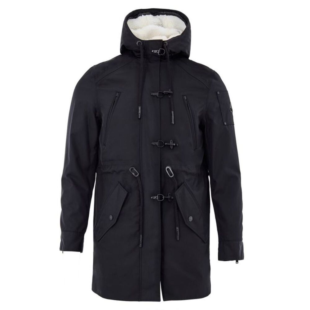 Moose Knuckles Blue Nylon Women's Parka